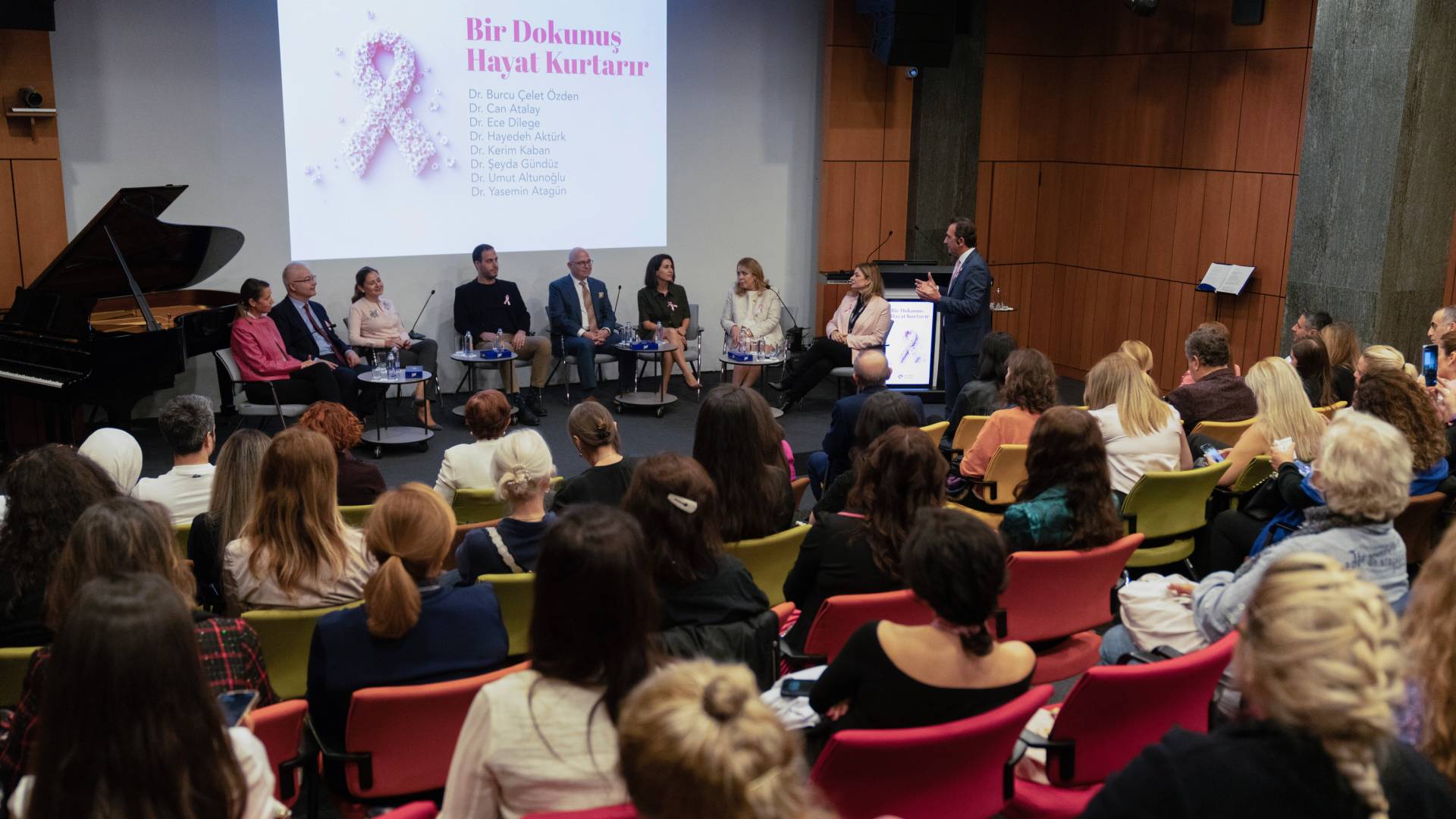 bir dokunus hayat kurtarir amerikan hastanesinde meme kanserinde farkindalik paneli duzenlendi lygWIumN