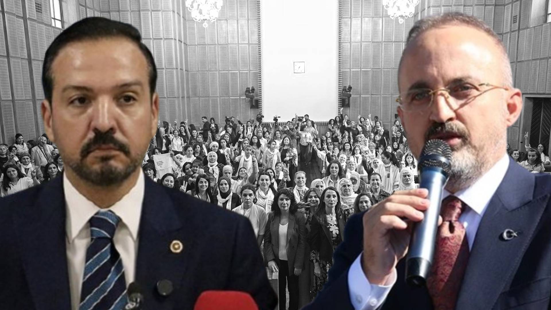 meclisteki ocalan sloganina akpden pes pese tepkiler hadsizlik kabul edilebilir gormuyoruz f54aq2nB