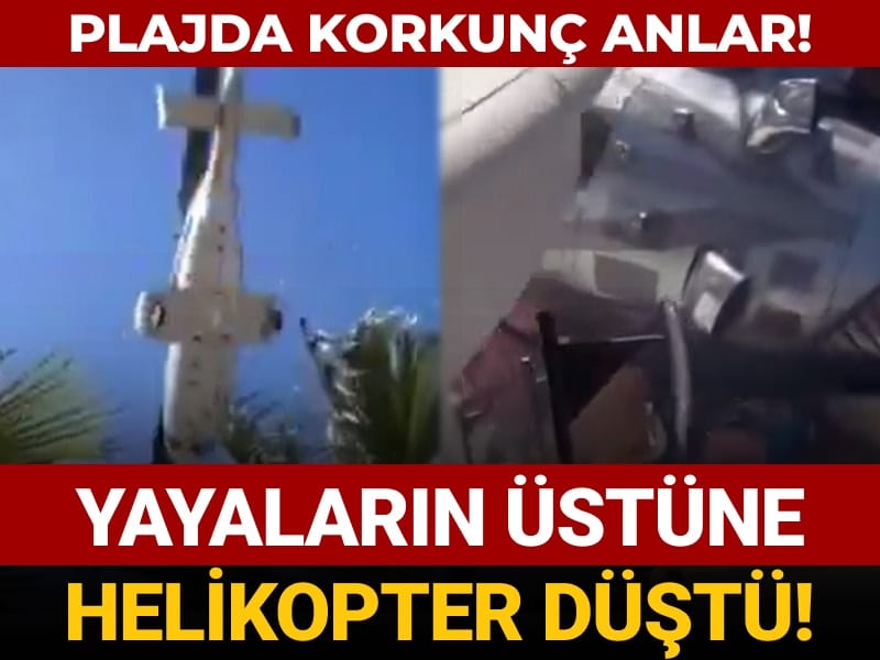 plajda sok goruntuler ortaya cikti ustlerine helikopter dustu VmDf7jaw.jpg