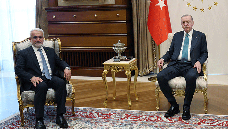 cumhurbaskani erdogan hudapar genel baskani yapicioglu ile kulliyede gorustu R2dzvqx4.jpg